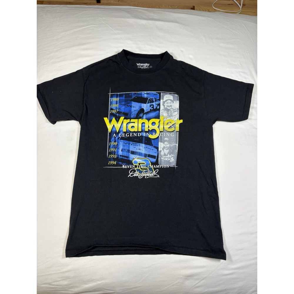 Dale Earnhardt Sr Shirt Medium Wrangler Collectors Edition 7 Time Champion